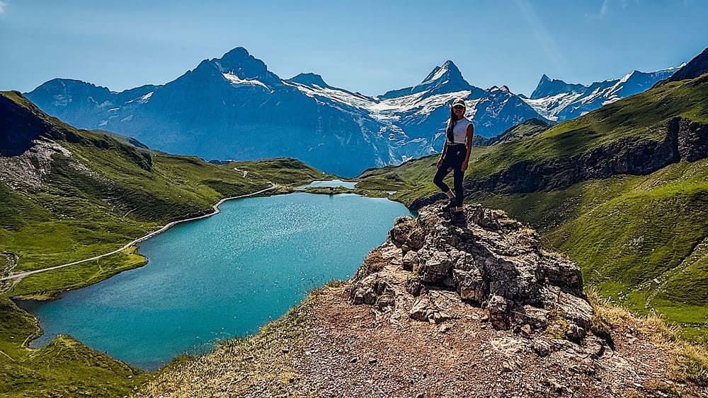 Bachalpsee hike in Switzerland