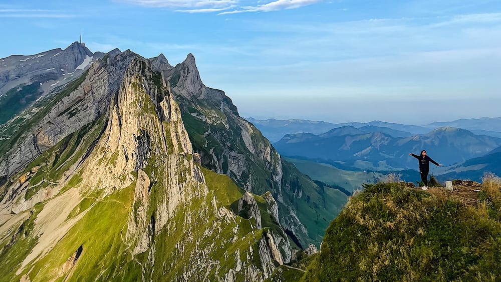 Schäfler & Äscher Hut Hike, Switzerland