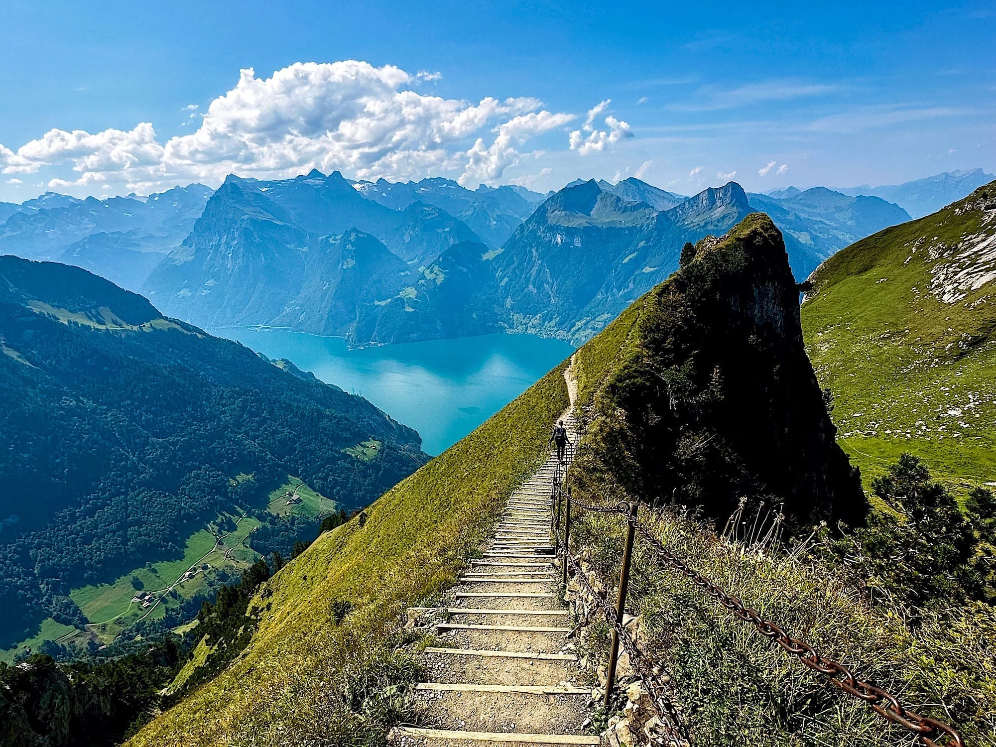 Hiking guides for Switzerland and Patagonia