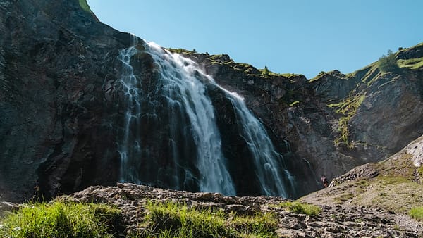 Engstligenfälle Waterfall Hike Switzerland